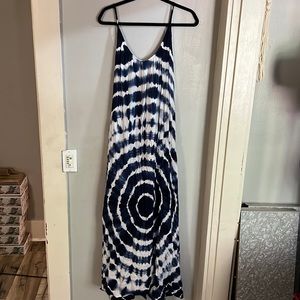 Raviya Blue Tie-Dye Swimsuit Cover Up Size M